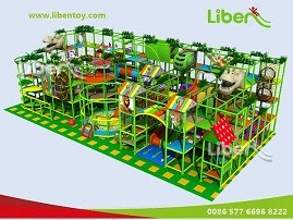 Indoor Play Structure For Family Center 